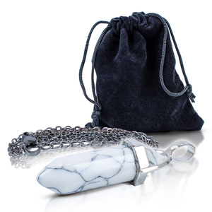 Pendant with White Turquoise