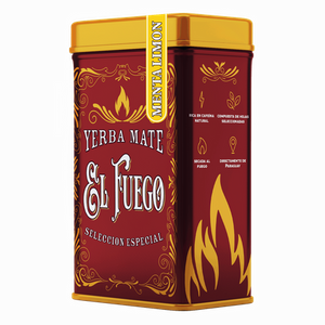 512 x Yerbera - Boîte de El Fuego Menta Limon 0,5 kg