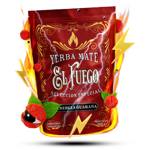 40 x El Fuego Energia Guaraná 0,5 kg