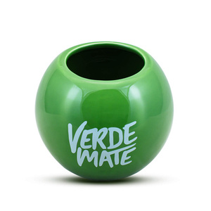 36 x Verde Mate Manzana ceramic calabash - approx. 300 ml