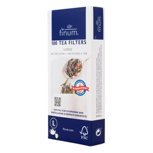 Filtres à thé en papier – taille L (100 pièces)