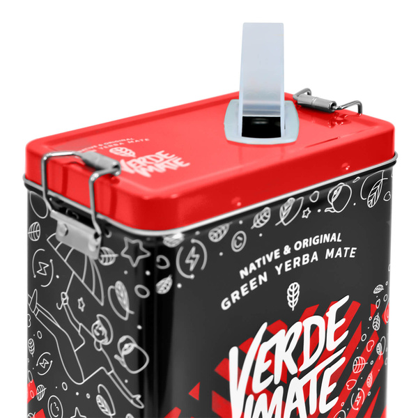 512 x Yerbera - Lata de Verde Mate Organica Energia Guarana 0.5kg