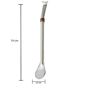 600 x Bombilla Anillo with copper ring