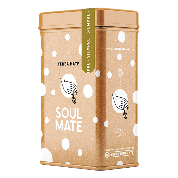 Yerbera – Metalldose + Soul Mate Orgánica Siempre 0,5 kg