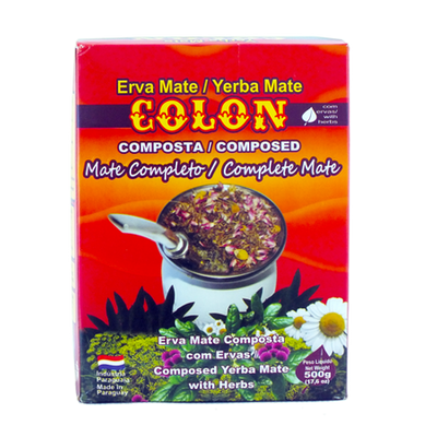 12 x Colon Compuesta Mate Completo 0,5kg