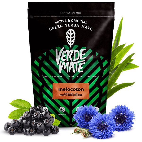 Verde Mate Green Melocoton 0,5 kg