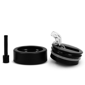 25 x Yerbomos XL ALL IN ONE - 750 ml - Mate Becher, Thermosflasche und Bombilla in einem Zubehör (schwarz)