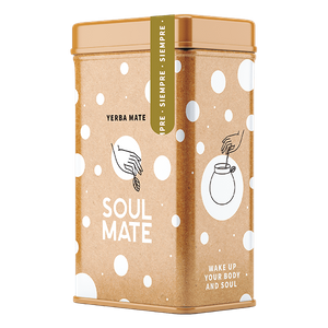Yerbera – Boîte en métal + Soul Mate Orgánica Siempre 0,5 kg