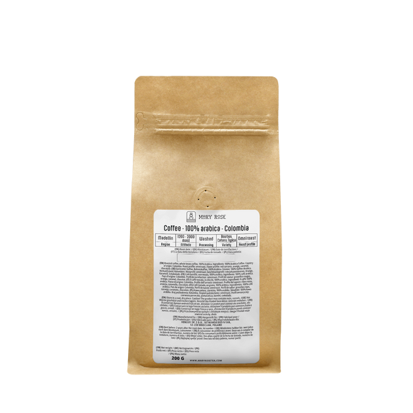 Mary Rose -  whole bean coffee Colombia Medellin premium 200g