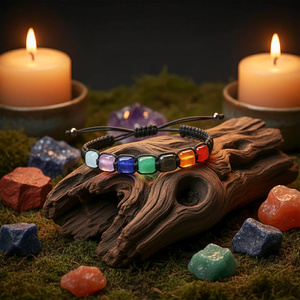 Bracelet "Sept Chakras" – sur cordon