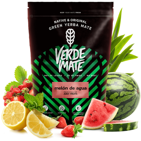 35 x Verde Mate Green Melón de Agua 0,5 kg