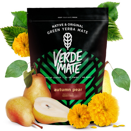 35 x Verde Mate Green Autumn Pear 0,5 kg
