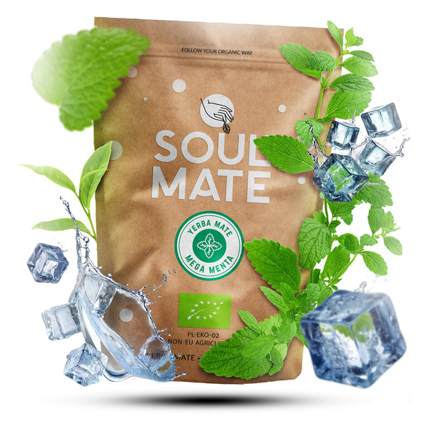 35 x Soul Mate Organica Mega Menta 0,5 kg (biologique)