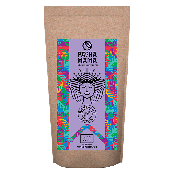 Guayusa Pachamama Lavanda - organická certifikovaná guayusa s levandulí - 100g