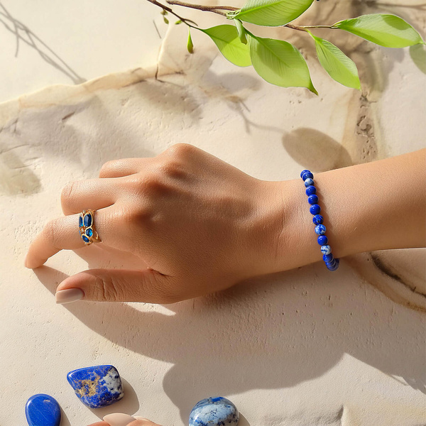 Bracelet en lapis lazuli