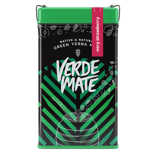 512 x Yerbera - plechovka Verde Mate Green Very Strawberry 0,5 kg