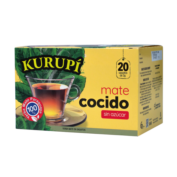 12 x Kurupi Cocido in buste da 20x3g