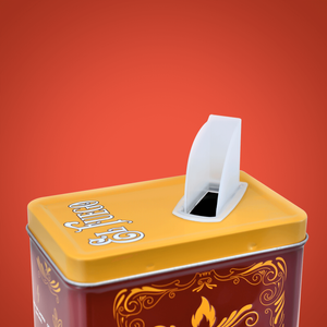 Yerbera – Boîte en métal + El Fuego Menta Limon 0,5 kg