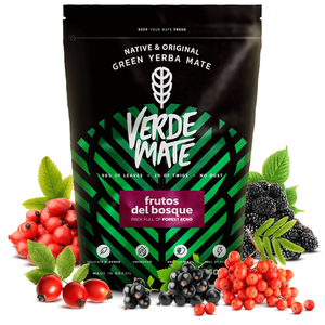 35 x Verde Mate Green Frutos del Bosque 0,5 kg