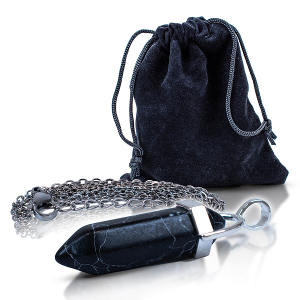 Ciondolo con turchese nero