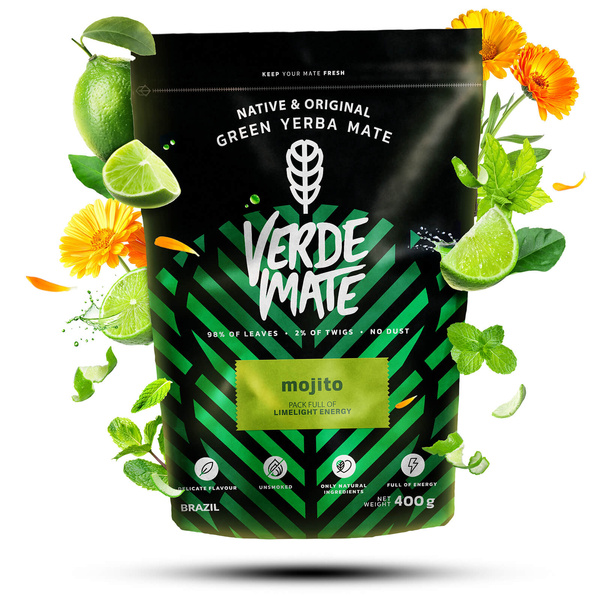 40 x Verde Mate Green Mojito 0.4kg