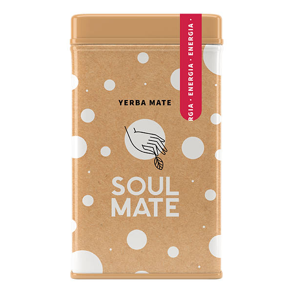 Yerbera – Tin can + Soul Mate Orgánica Energia 0.5kg 