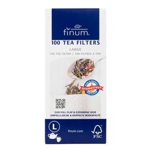 12 x Filtros de papel para té - tamaño L (100 unidades)