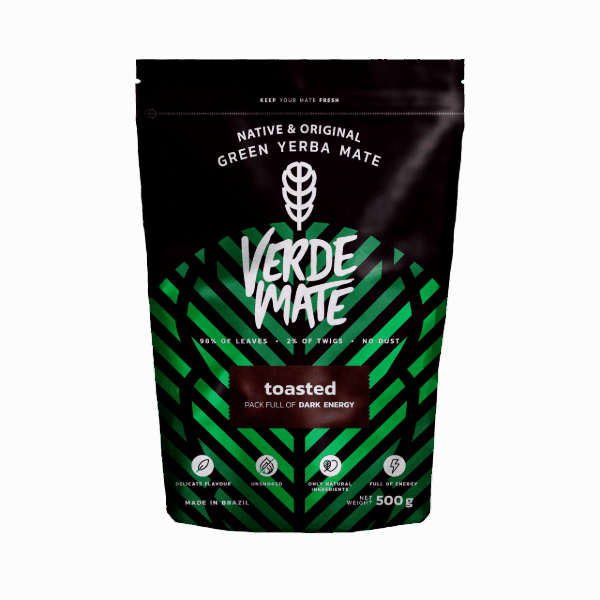 Verde Mate Green Toasted - Tostada 0,5 kg
