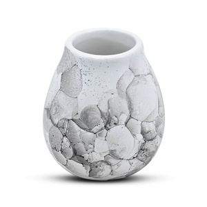 1440 x Ceramic calabash - Marmol Blanco 300 ml