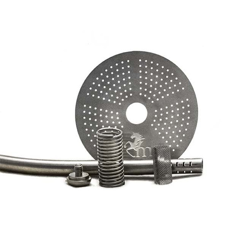 TermoColador - mate cup + strainer + bombilla - silver