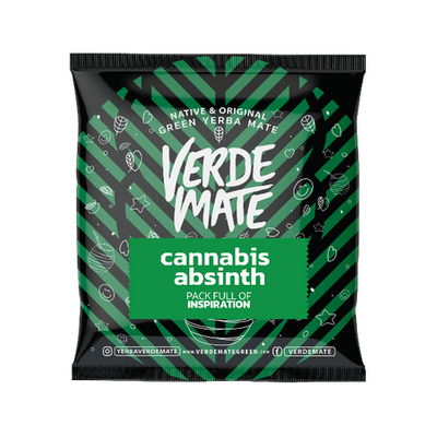 200 x Yerba Verde Mate Cannabis Absinth 50g