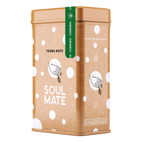 Yerbera – Metalldose + Soul Mate Orgánica Cannabis 0,5 kg