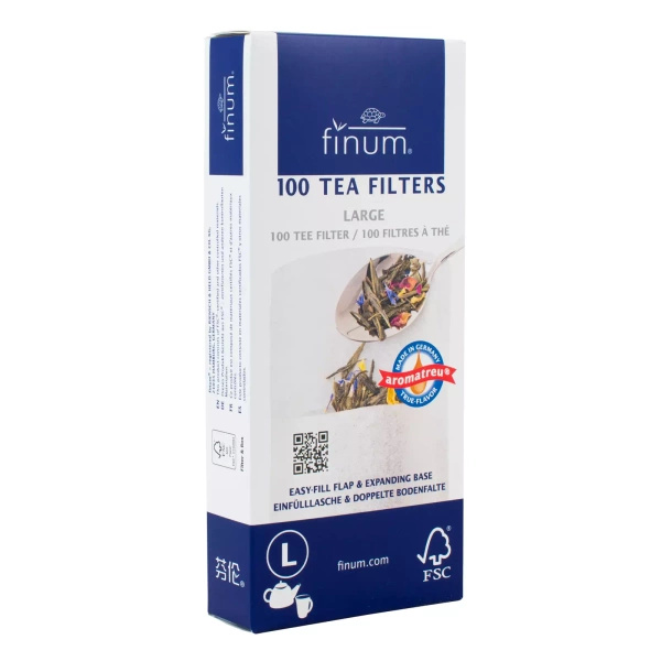Filtri per tè in carta – misura L (100 pezzi)