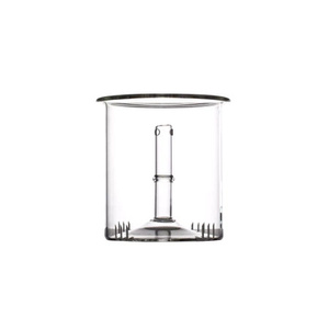 4 x Jarra de cristal Ornamento con cafetera 1000 ml