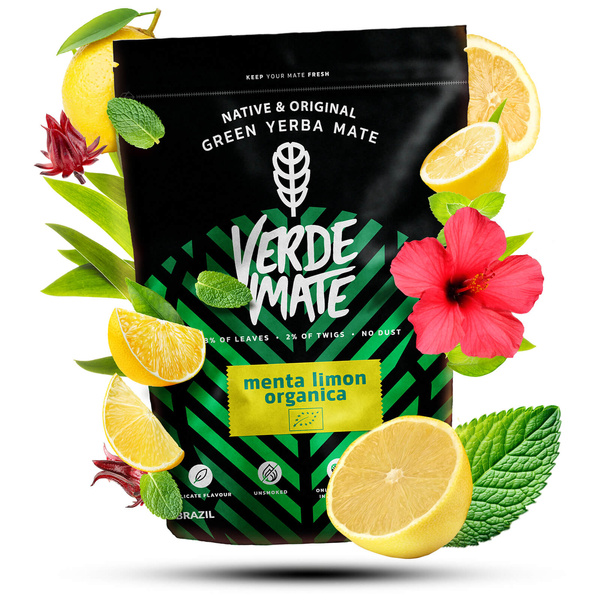 Verde Mate Green Organica Menta Limon 0.4kg