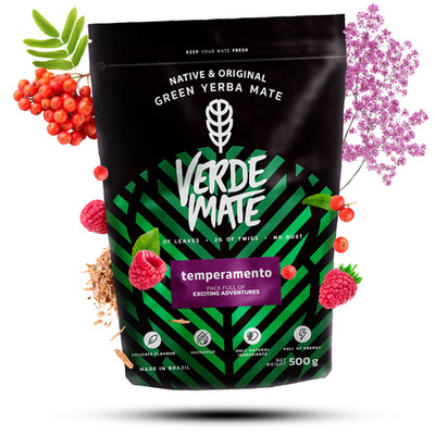 35 x Verde Mate Temperamento 0,5kg