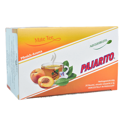 60 x Pajarito en Bolsitas melocotón 20x3g