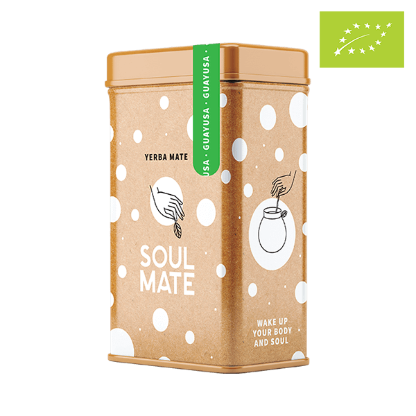 Yerbera – Boîte en métal + Soul Mate Orgánica Guayusa 0,5 kg