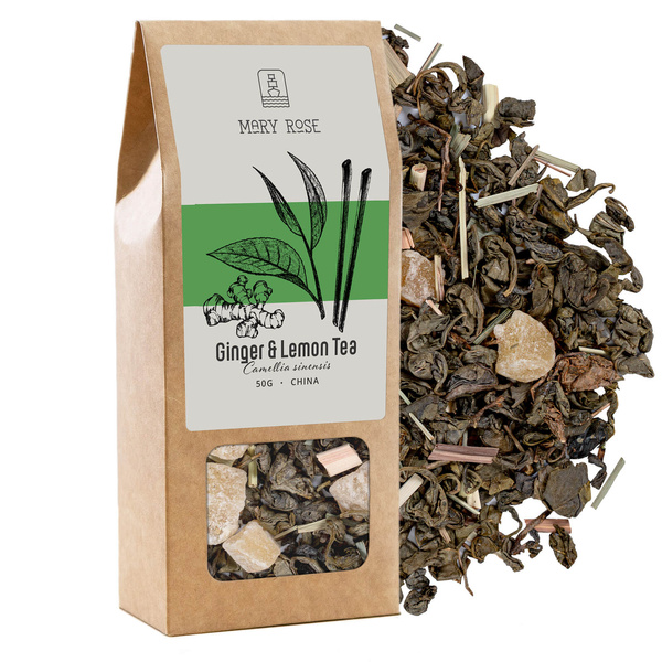 Mary Rose – Čaj Ginger & Lemon – 50 g