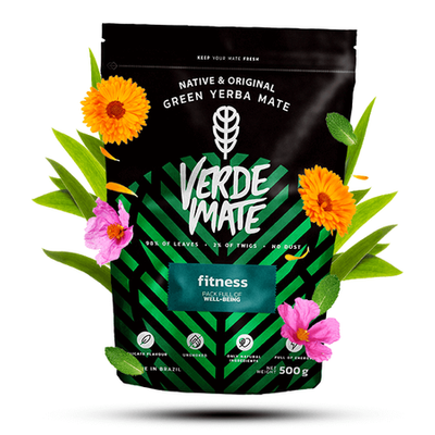 560 x Verde Mate Green Fitness 0,5 kg - Brasilianische Kräuter- und Frucht-Yerba Mate