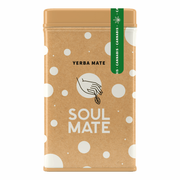 Yerbera - Plechovka + Soul Mate Organica Cannabis (organická) 0,5kg 