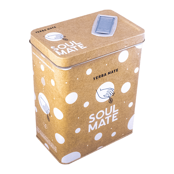 Yerbera – Plechovka + Soul Mate Orgánica Frosty Season 0,5 kg