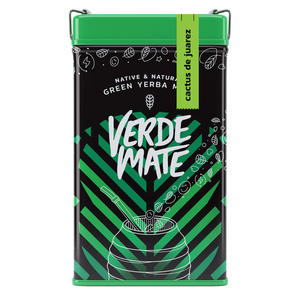 Yerbera – Plechovka + Verde Mate Green Cactus de Juarez 0,5 kg