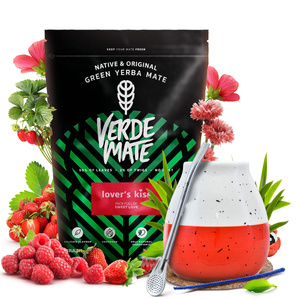 Sada Yerba Maté Verde Mate 400g 0,4kg Kalabása + Bombilla