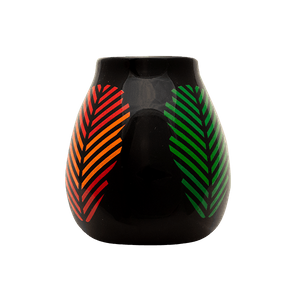 Calebasse en céramique avec logo Samba - 350 ml