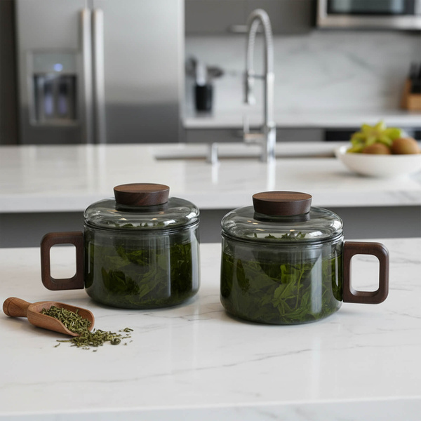 Tazza in vetro con infusore Cebador Vidrio 200 ml