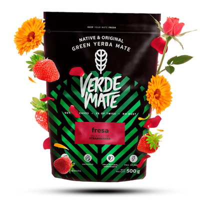35 x Verde Mate Green Fresa 0,5 kg