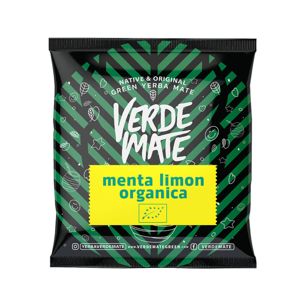 200 x Verde Mate Green Organica Menta Limon 50 g