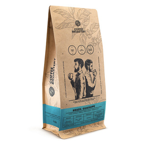 28 x Coffee Broastery - Café arábica en grano Brazil Guaxupe Premium 1 kg