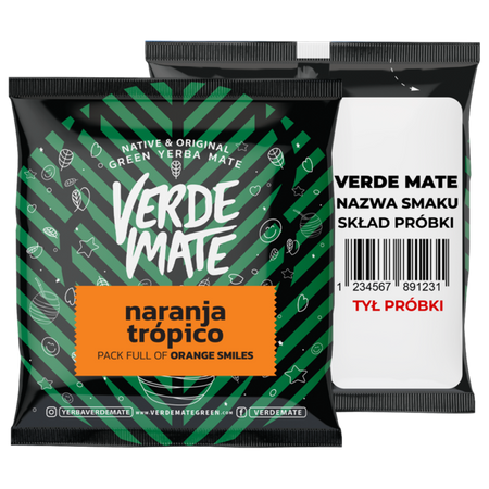 200 x Verde Mate Naranja Tropico 50g
